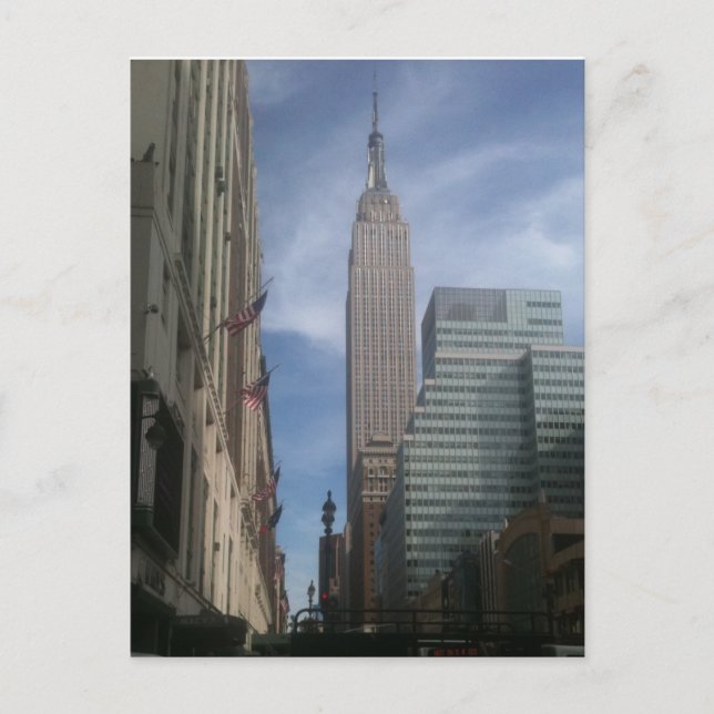 Postal El imperio contraataca (Anverso)