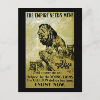 Postal El imperio necesita a los hombres