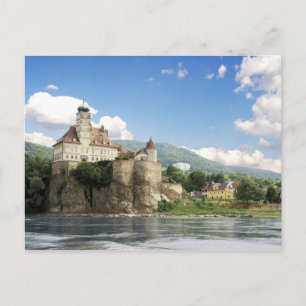 Postal El impresionante castillo de Schonbuhel se encuent