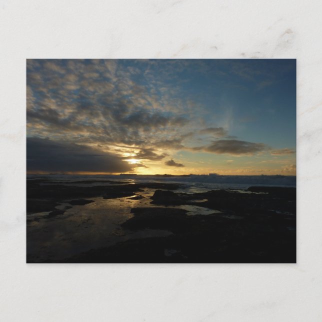 Postal El impresionante paisaje de San Diego Sunset III e (Anverso)