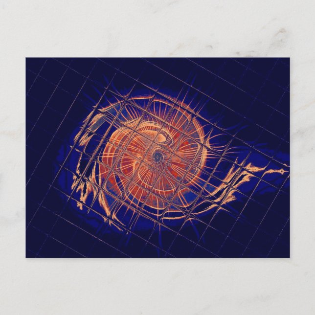 POSTAL EL INCENDIO DE LAS ALMAS 18 (Anverso)