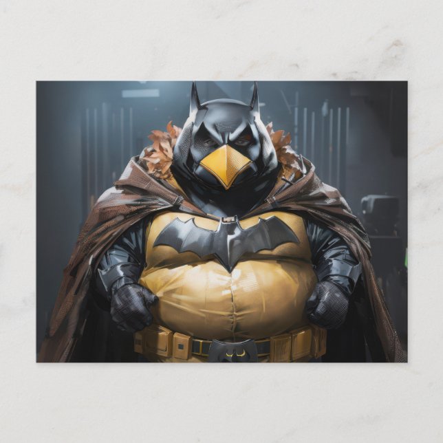 Postal El increíble hombre turco (Anverso)