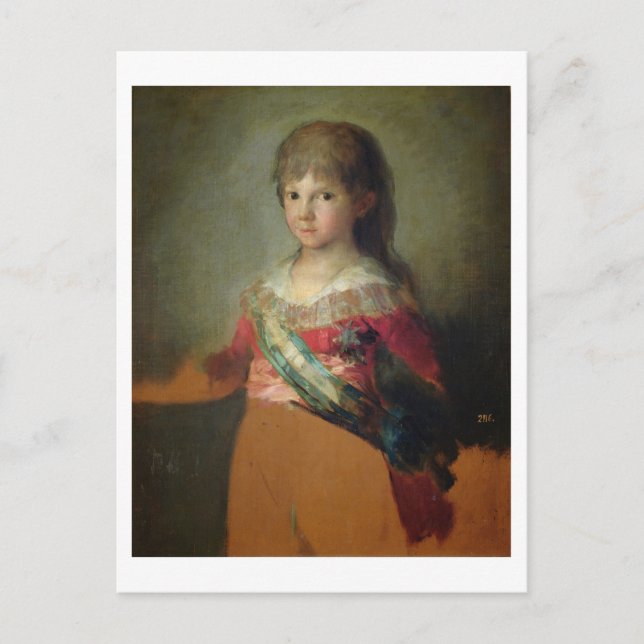 Postal El Infante Don Francisco de Paula Antonio, 1800 ( (Anverso)