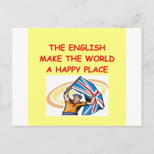Postal el inglés