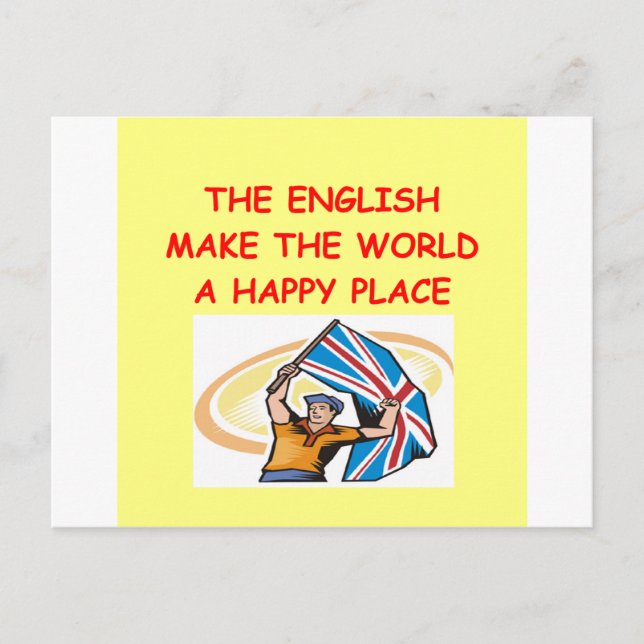 Postal el inglés (Anverso)