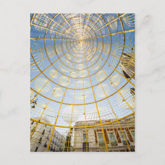 Postal El interior de la Navidad