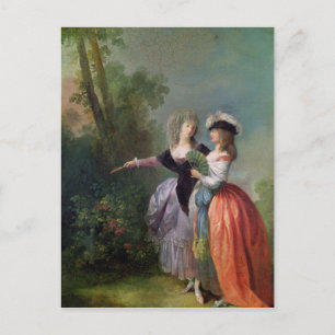 Postal El intervalo, 1780