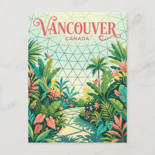 Postal El Invernadero Bloedel Canadá