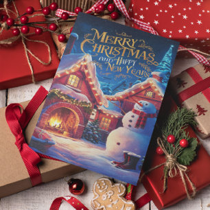 Postal El invierno mágico de Frosty