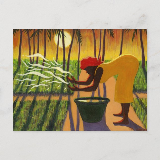 Postal El jardín 2007 del alcohol (Anverso)