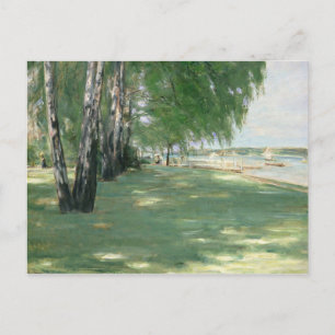 Postal El Jardín del artista en Wannsee, 1918