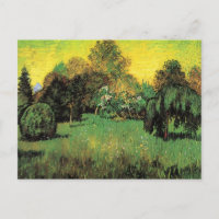 El jardín del poeta de Vincent van Gogh