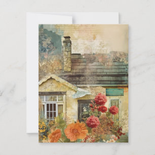 Postal El jardín exterior