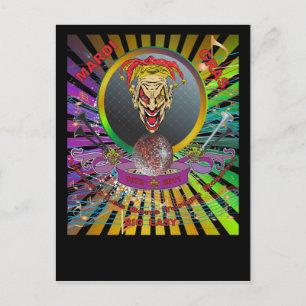 Postal El Joker 1 del Mardi-Gras-2011