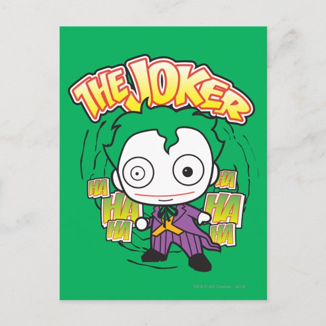 Postal El Joker - Mini (Anverso)