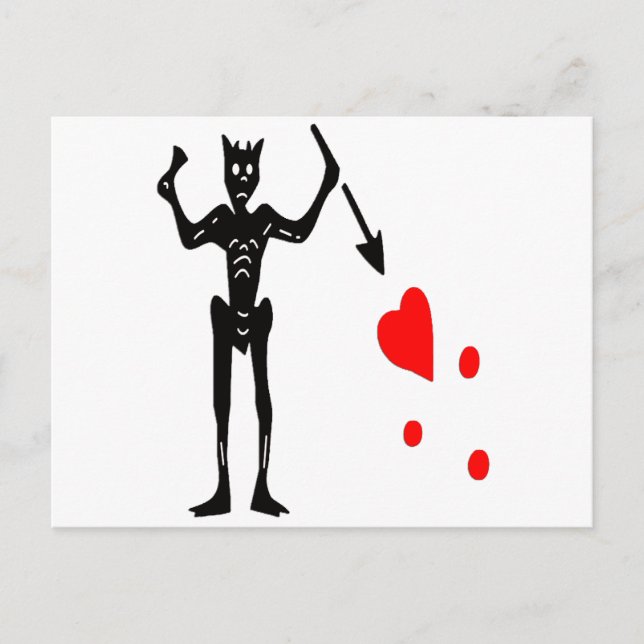 Postal El Jolly Roger (Anverso)