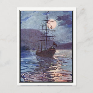 Postal El Jolly Roger de Alice B. Woodward