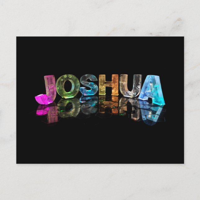 Postal El Joshua conocido en 3D se enciende (la (Anverso)