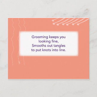 Postal El juego de la caza del tesoro - Pista #2 - Pincel