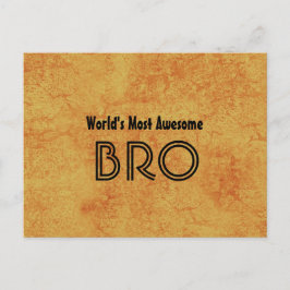 Postal El juego de regalos más impresionante de Oro BRO d