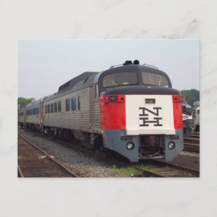 Postal El juego de trenes Roger Williams
