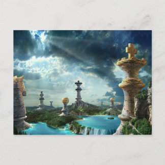 Postal El juego - Postkarte