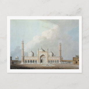 Postal El Jummah Musjed, Delhi, placa XXIII de 'Orient