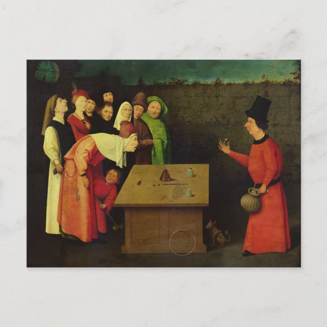 Postal El jurado (Anverso)