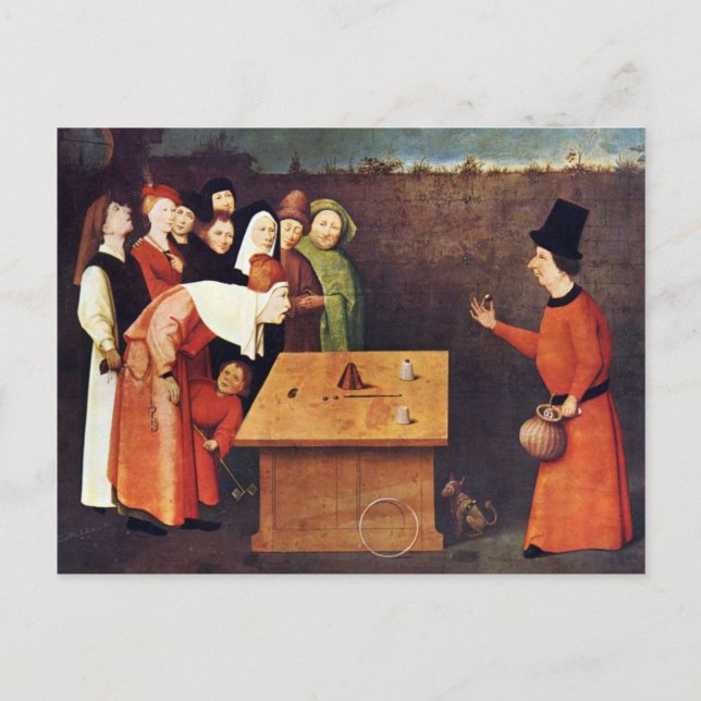 Postal El jurado (Anverso)