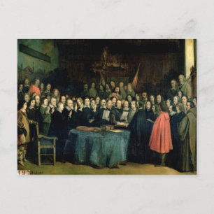 Postal El juramento de ratificación