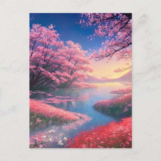 Postal El Kaleidoscopio de la Naturaleza (Anverso)