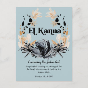 Postal El kanna   Nombres de las escrituras devoradoras d