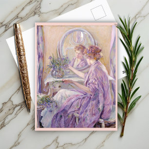 Postal El Kimono violeta, nostálgico