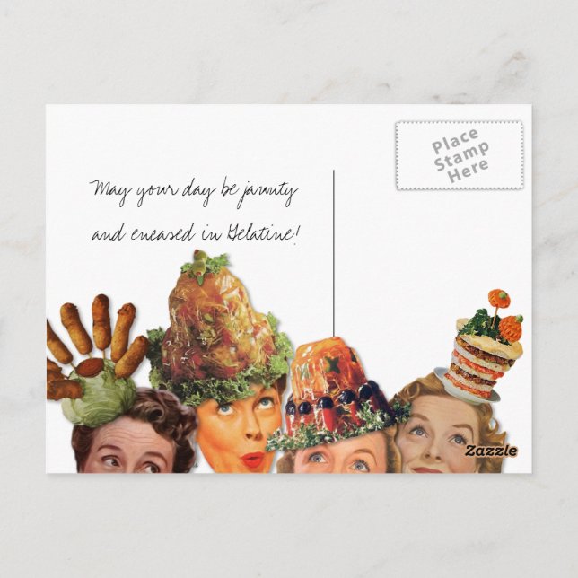 Postal El Kitsch Bitsch : Damas de Kitsch desencarnadas (Reverso)