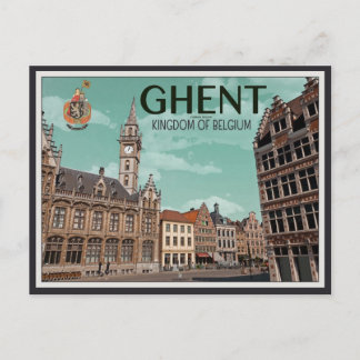 Postal El Korenmarkt - Gante