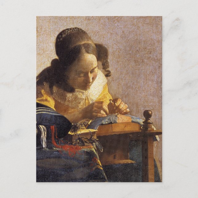 Postal El Lacemaker (Anverso)