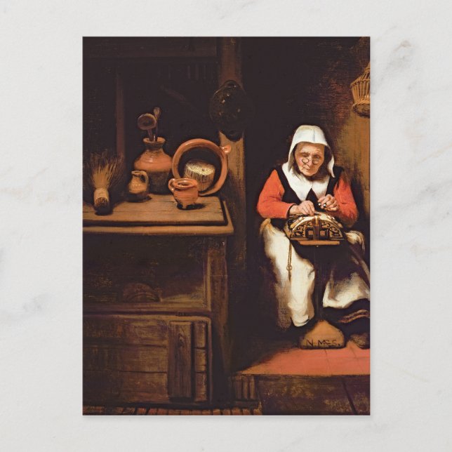 Postal El Lacemaker (Anverso)