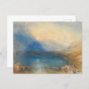 Postal El lago de Zug, JMW Turner