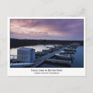 Postal El lago Eagle en mejores días