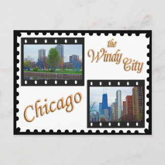 Postal El Lake Shore Drive de Chicago
