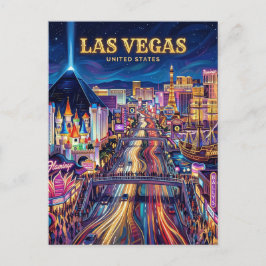 Postal El Las Vegas Strip Nevada