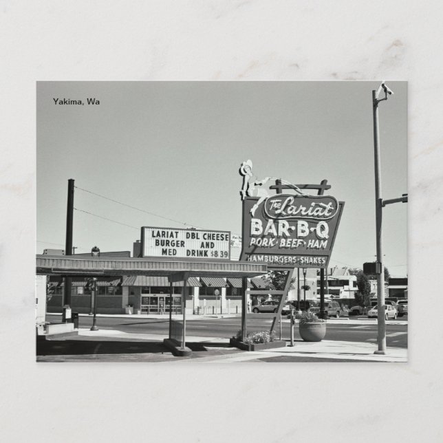 Postal El lazo - Yakima, WA (Anverso)