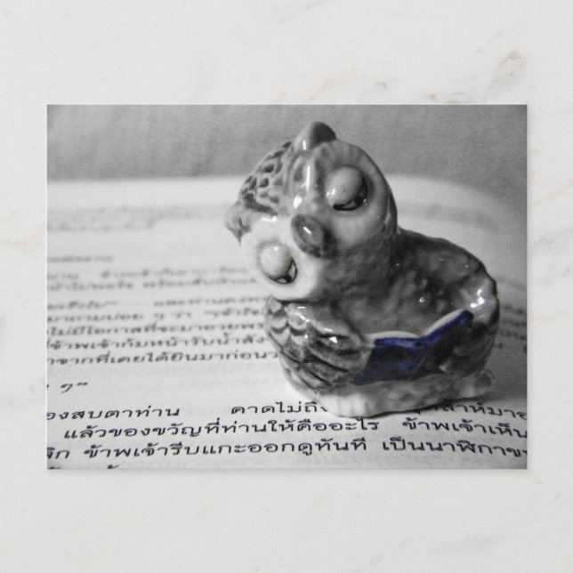 Postal El lector (Anverso)