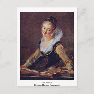 Postal El Lector De Jean-Honore Fragonard