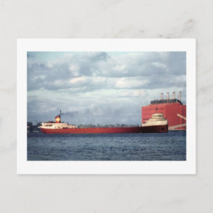 Postal El legendario S.S. Edmund Fitzgerald