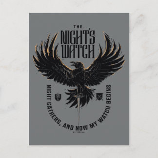 Postal El lema de Watch de la noche