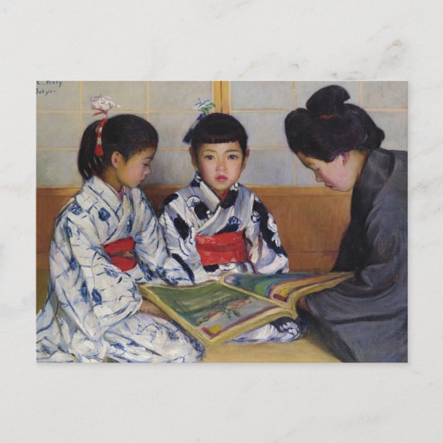 Postal El libro de imágenes | Berthe Morisot (Anverso)