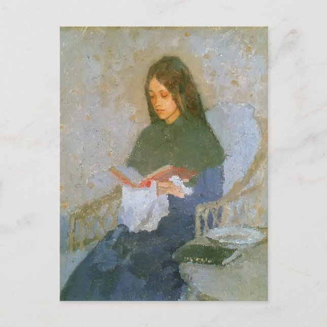 Postal El libro precioso de Gwen John (Anverso)