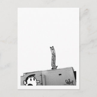 Postal El licor aquí abajo