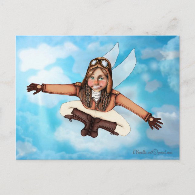 Postal _El LiL AviaTor_ (Anverso)